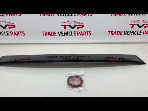 Fits Mercedes E-Class W212 2009-2016 Rear Roof Boot Lip Spoiler Sport Gloss Black video