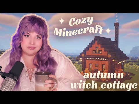 Kelpie The Fox - Cozy Gaming: Minecraft ✨ Building an Autumn Witch Cottage with Me! ☕️🌿✨ CITs Mizunos Ghoulcraft ✨