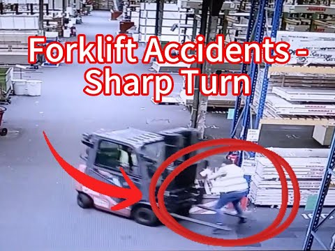 TOP 5 Forklift Accidents Caused by Sharp Trun | Forklift Fails | Forklift Training