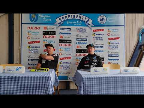 Lehdistötlaisuus Vimpelin Veto - Jymyjussit 2.7.2020