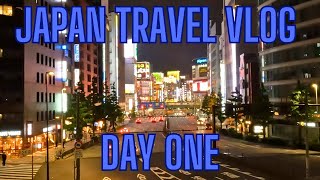 Japan Travel Vlog Day One Flying to Tokyo in economy and getting to the Tokyo Hilton in Shinjuku