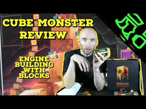 Cube Monster Review - A Unique Approach To Engine Building