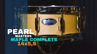 Video thumbnail for DRUMPEDIA EPS. 22 | Pearl MASTERS Maple Complete 14x5,5 by Drumminded