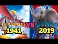 Dumbo 1941 And Dumbo 2019 Movie Comparing W Dumbo Review