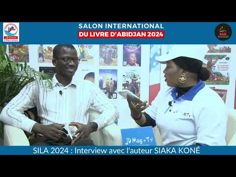 SILA 2024 : Interview avec SIAKA KONÉ auteur de l'oeuvre "Une vie d'Espoir"