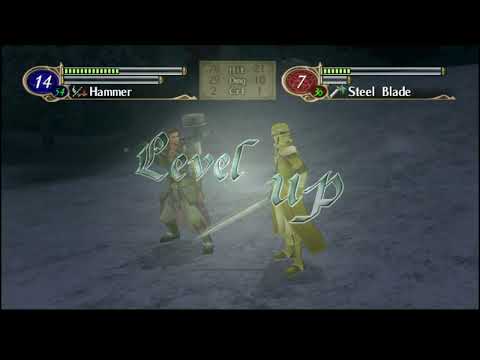 Nolan gets extremely unlucky in Fire Emblem Radiant Dawn