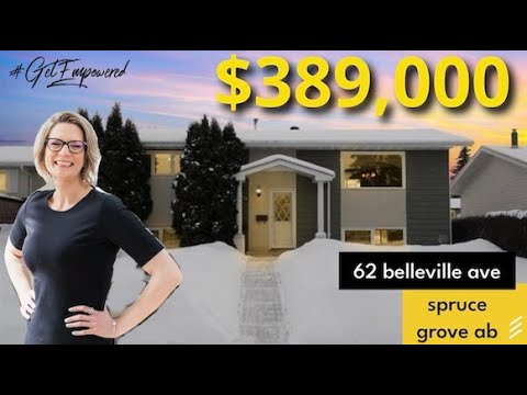 Inside a $399,900 BiLevel in Spruce Grove, AB! - NEW LISTING! (EMPOWER Real Estate Group)