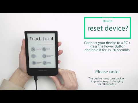 How to reset PocketBook? | PocketBook Official Channel |