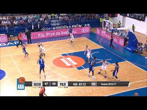 ABA Liga 2016/17 highlights, Round 1: Mornar - Partizan NIS (1.10.2016)