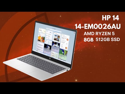 HP 14-em0026au Core Laptop, AMD Ryzen 5