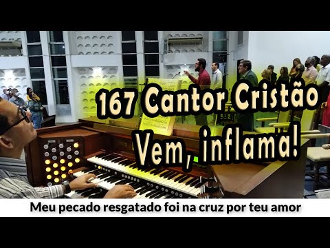 (167 Cantor Cristão) VEM, INFLAMA! - PIBCORD -  com Letra