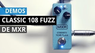 Video thumbnail for Demo de MXR Classic 108 Fuzz Mini (No talking) by Guitarristas
