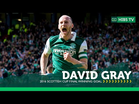 David Gray's 2016 Scottish Cup Final Winning Goal | Hibernian FC