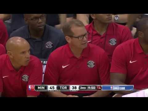 Raptors Summer League: Raptors vs Timberwolves - July 8, 2018