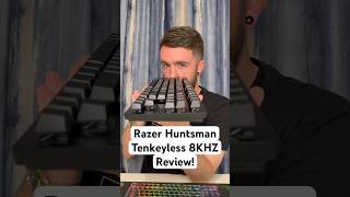 Razer Huntsman V3 Tenkeyless 8KHZ - Is it Worth it? 🤔⌨️💻 #razer #razerhuntsman #gamingkeyboard