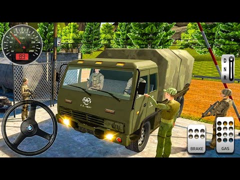 US Army Truck Driver Simulator 3D - Offroad Military Transporter Driving