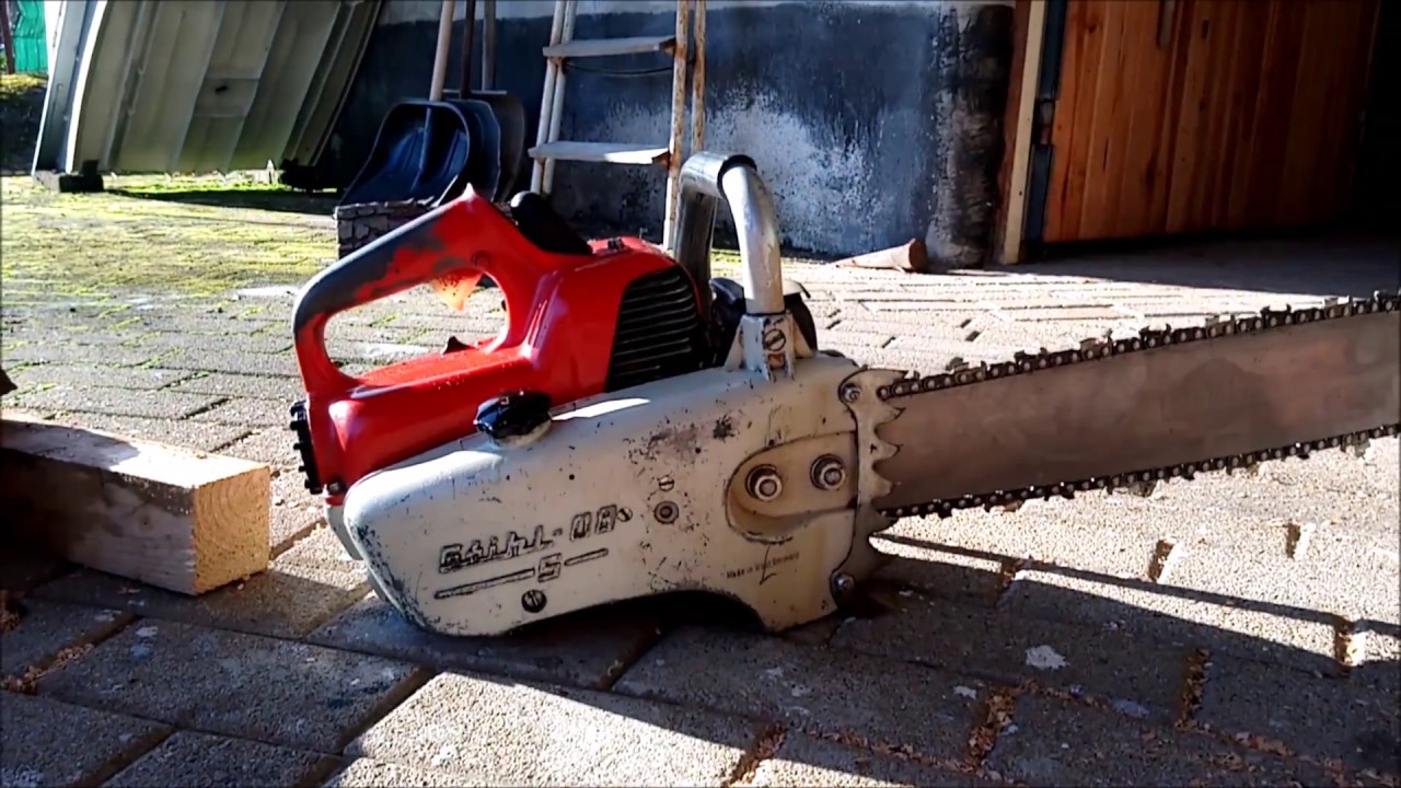 présentation STIHL 08 S