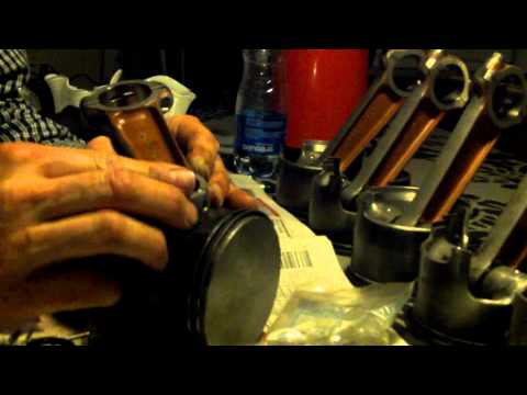 Installing Needle bearing in Piston