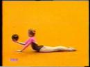 Vídeo: Marta Bobo. Exercicio con bola.  Viena, 1984 