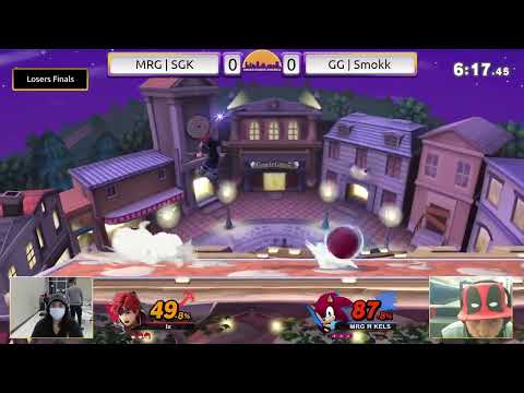 Smash North America Edition 1 (SNA) - Losers Final - SuperGirlKels (Sonic) Vs Smokk (Roy)