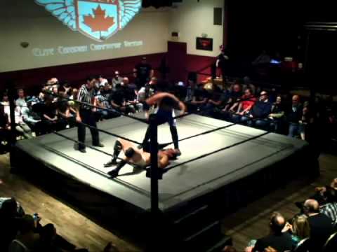 Nelson Creed vs. Tony Baroni - Canadian Championship (5/10/14) | ECCW Classics