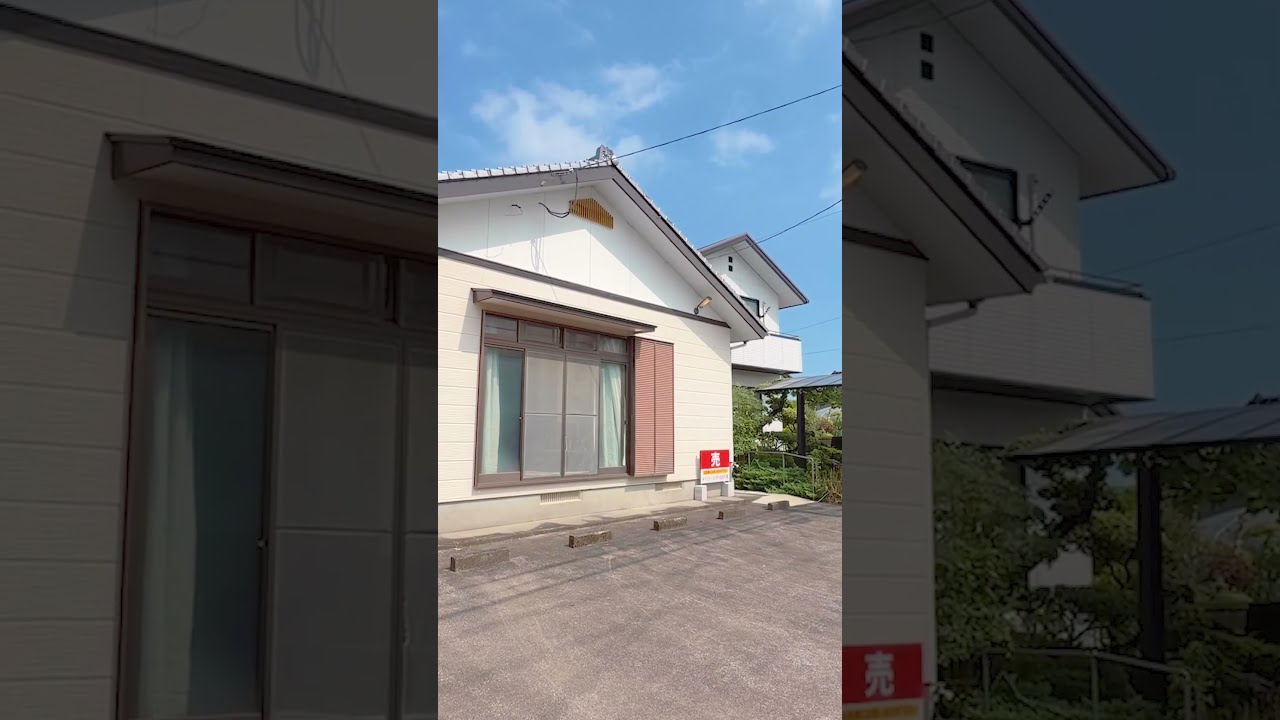 【大字熊野】離れをアトリエにする贅沢！中庭でつながる2棟の平屋暮らし
