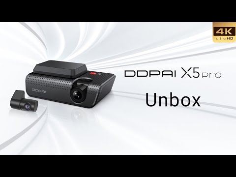 DDPAI X5 Pro Dashcam Unboxing