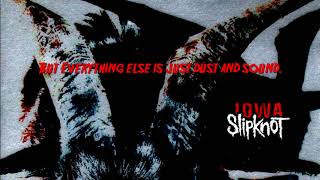 Slipknot - The Shape [Lyric Video]