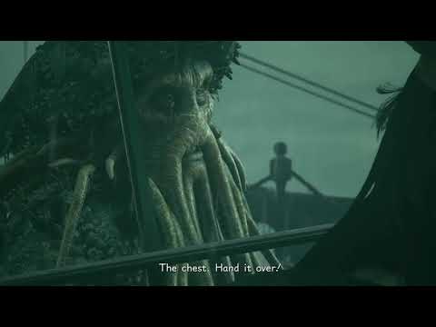 Jack sparrow vs Davy Jones - Full Animated Fight (Kingdom Hearsts 3)