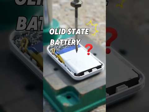 Solid-State Battery: The Game Changer is Here!#shorts