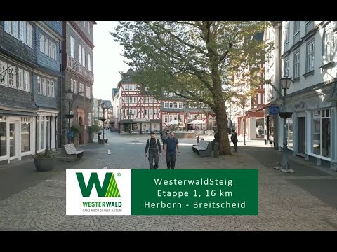 WesterwaldSteig 01. Etappe Herborn - Breitscheid (Ost-West)
