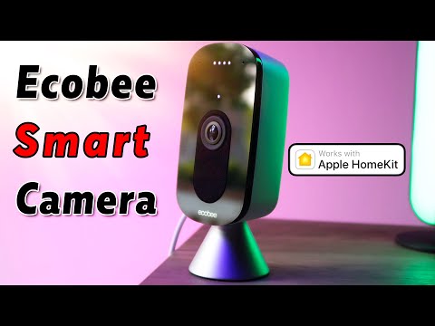 Ecobee SmartCamera HOMEKIT Review - Impressive Features!