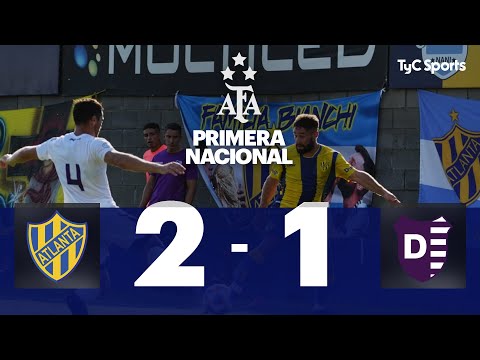 Atlanta 2-1 Villa Dálmine | Primera Nacional | Fecha 4 (Zona B)