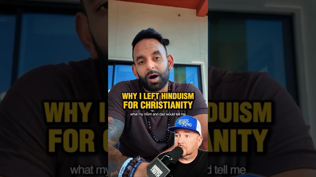 He left Hinduism for Christianity