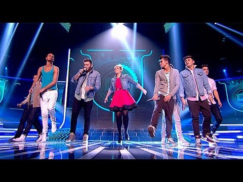 The Finalists sing Tulisa's Young - Live Week 7 - The X Factor UK 2012