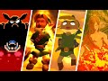 Evolution Of Link Dying In Lava In Zelda Games 1987 2021