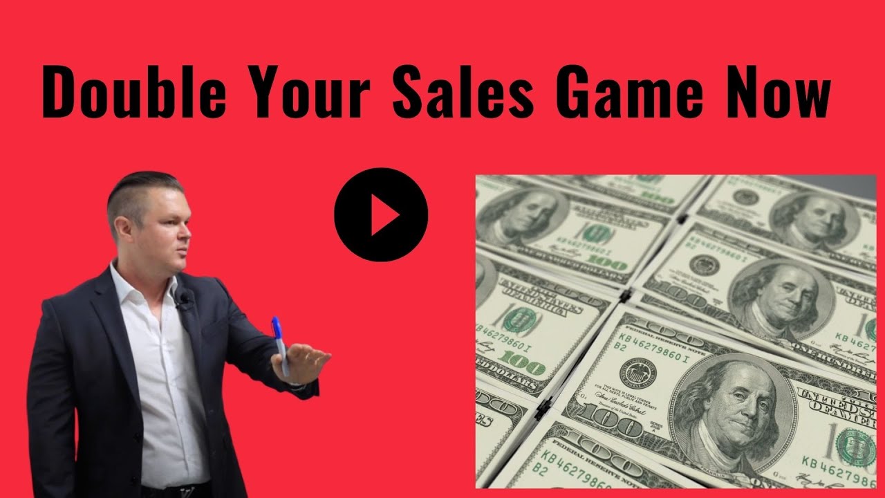 Double Your Sales Game Now.