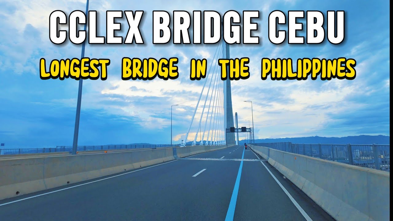 CEBU- CORDOVA LINK EXPRESS BRIDGE (CCLEX). THE LONGEST BRIDGE IN THE PHILIPPINES.  8.9 KM. DRIVE