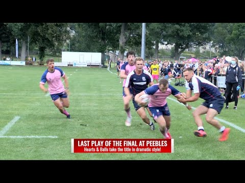 HEARTS & BALLS DRAMATIC WIN AT PEEBLES 7s IN THE LAST PLAY OF THE MATCH AGAINST SELKIRK