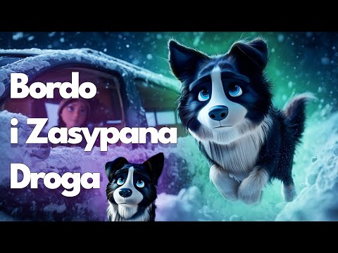 🐾❄️ Bordo i Zasypana Droga 🚧 | Bajka Do Słuchania Dla Dzieci | Audiobook 🎧📚