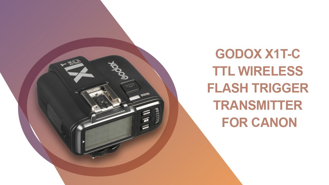 Godox X1T-C TTL Wireless Flash Trigger Transmitter For Canon