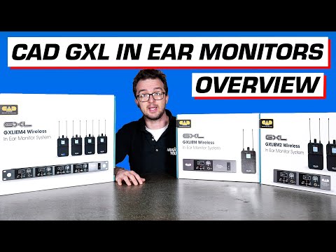CAD GXLIEM4 Quad Wireless In Ear Monitor System image 8