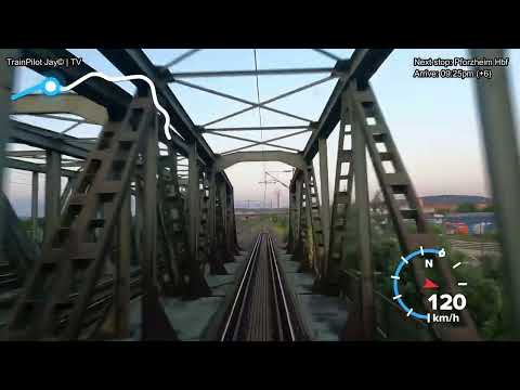 Cabview IC: Karlsruhe - Stuttgart | TrainPilot Jay©