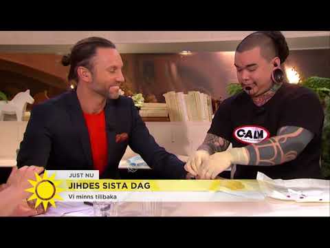 Peters dikt rör Tilde till tårar - Nyhetsmorgon (TV4)