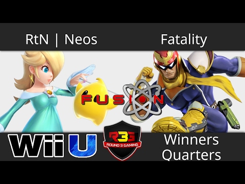 Fusion 4 - RtN | Neos (Rosaluma) vs Fatality (Falcon) - Smash 4 Winners Quarters