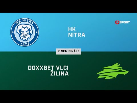 Semifinále play-off: HK Nitra - DOXXbet Vlci Žilina 7:4, stav série 4:3