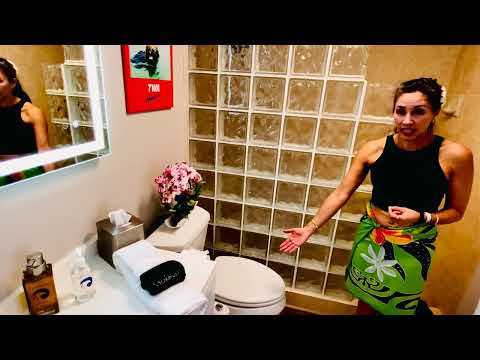 Luana Moana Signature Oceanfront Maui Primary Bedroom Suite Bathroom Tour