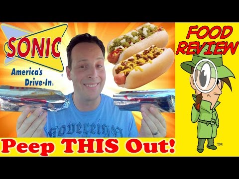 Sonic® | All-American Dog & Chili Cheese Coney Review!...