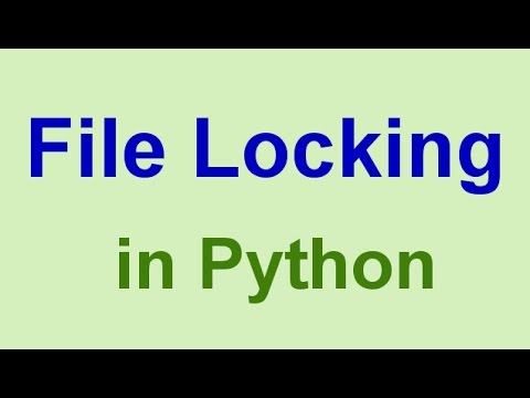 Python File Locking and Unlocking – Tech mastery