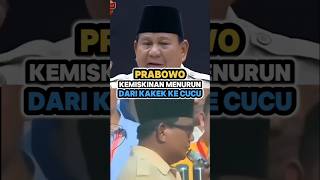 Download lagu PRABOWO SAYS POVERTY DECREASES FROM GRANDFATHER TO GRANDCHILDREN #prabowo #prabowosubianto #anies... mp3